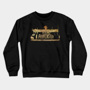 young frankenstein 2 vintage retro art Crewneck Sweatshirt